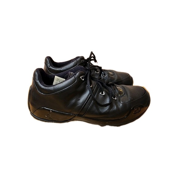 Jordan 23 Low Black Leather‎ Basketball Shoes Sneakers Mens - Picture 2 of 8
